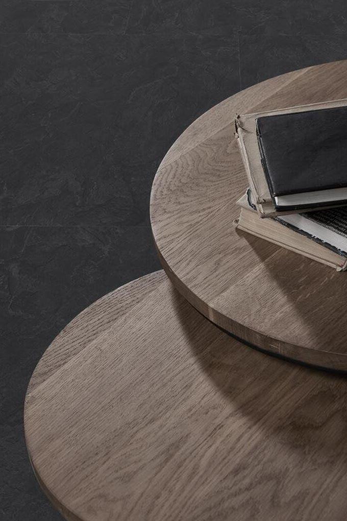 Вінілова підлога Vinilam Ceramo 61607 Сланцевий Чорний - Зображення 6