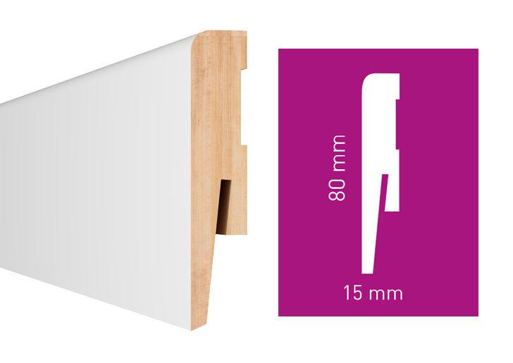 MP0801 Плинтус МДФ Arbiton PAINT-IT