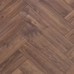 Ламинат Alsafloor Creativ Herringbone 520 Орех Шоколадный