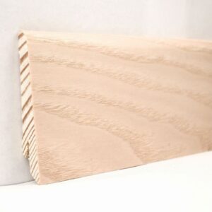 Плінтус Kluchuk Євро KLE60-05 Ясен Вибілений (60 мм)