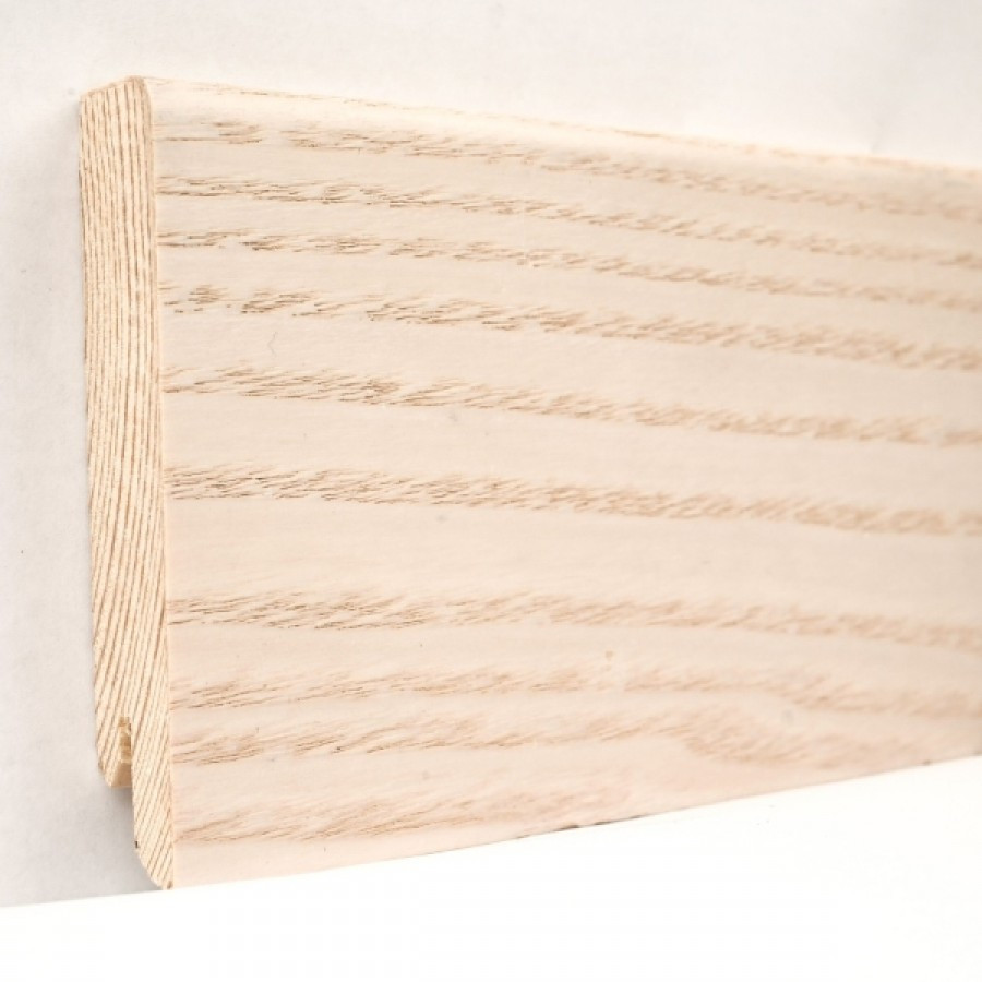 Плинтус Kluchuk Модерн KLM80-05 Ясень Выбеленый (80мм)