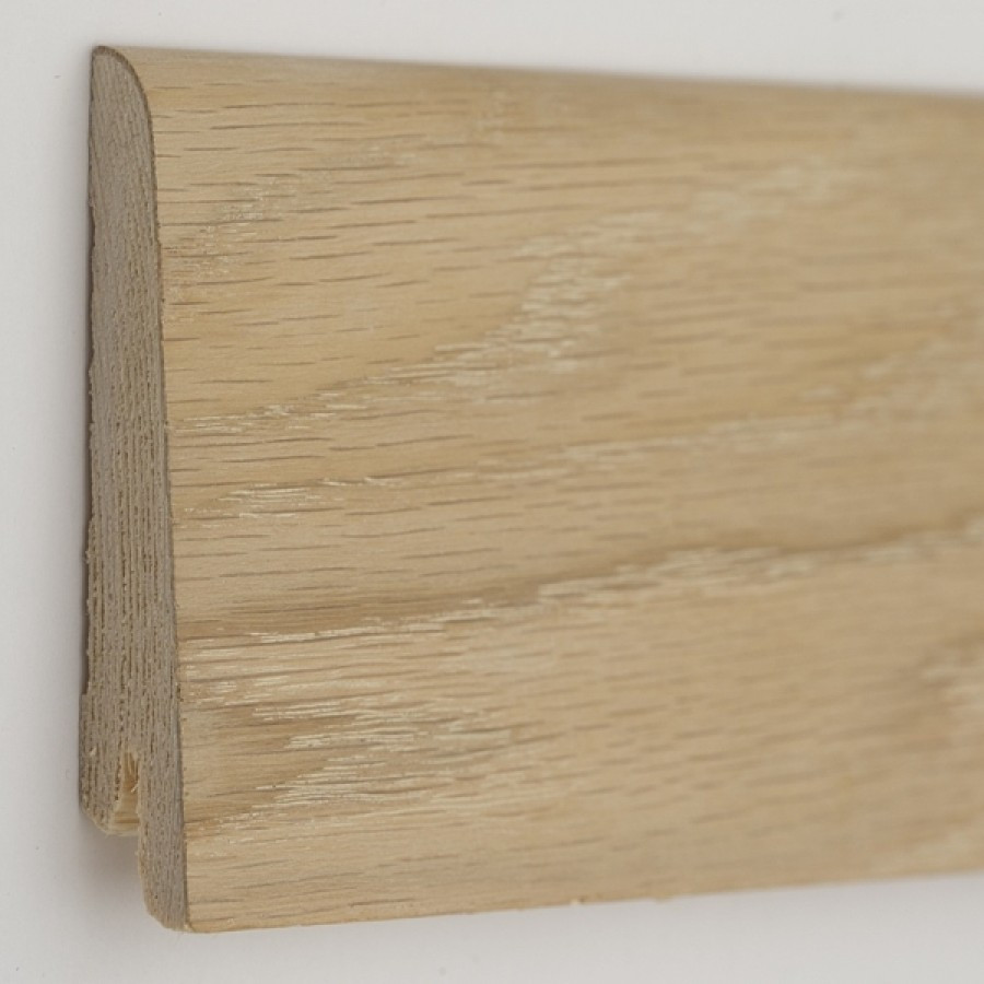 Плінтус Kluchuk Рустик KLR60-01 Дуб Шліфований (60 мм)