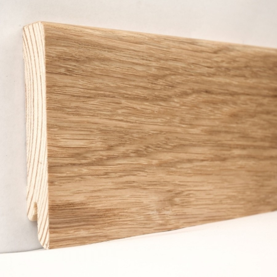 Плінтус Kluchuk Модерн KLM80-01 Дуб Натуральний (80 мм)