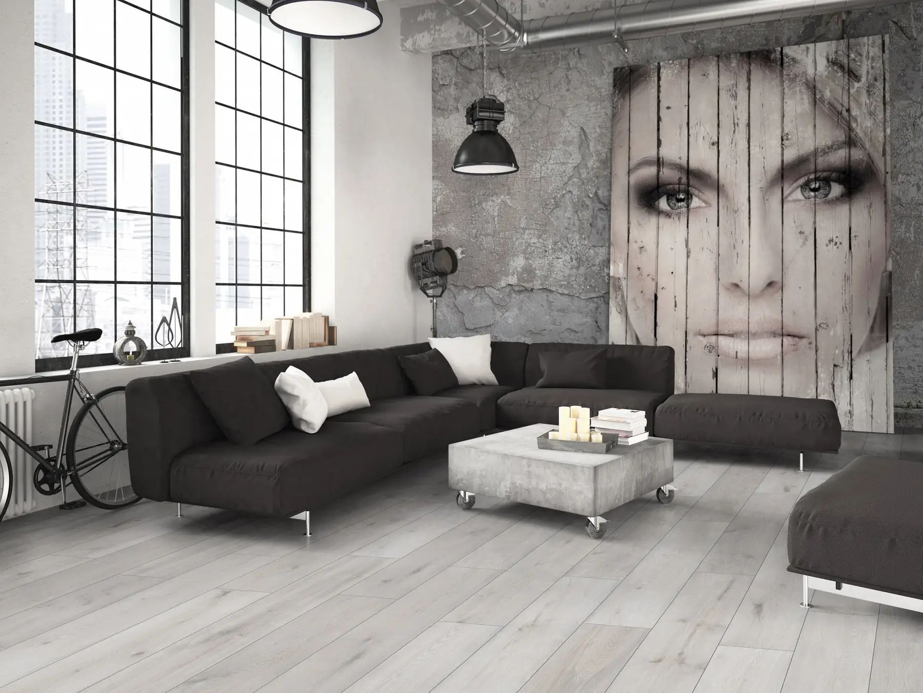 Виниловый пол Rocko Vinyl R079 Salt Mine