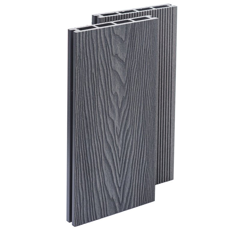 Терасна Дошка Bruggan Elegant Light 3D Graphite - Зображення 3