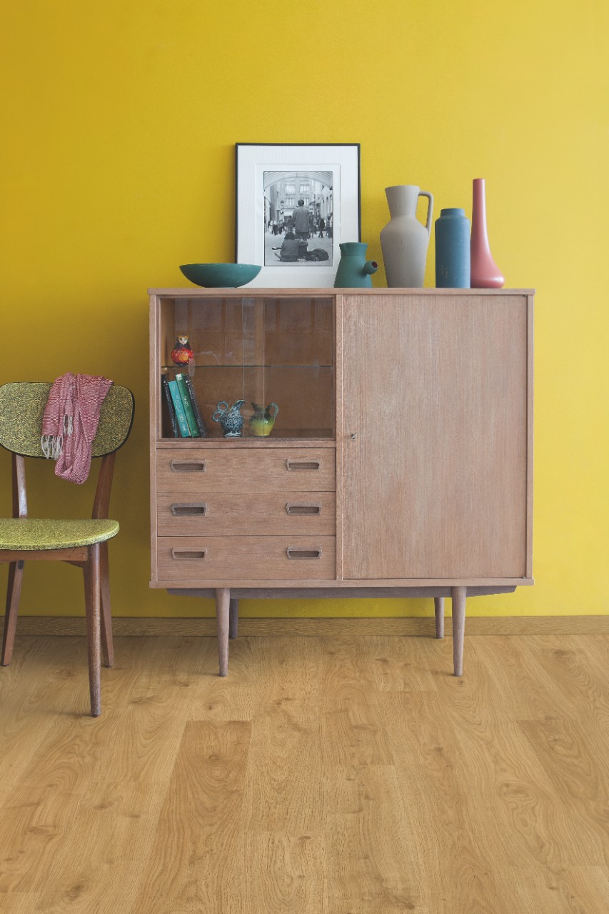 Ламінат Quick Step Eligna 1491 Дуб Білий Світлий