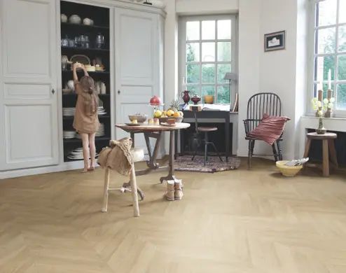Ламінат Quick Step Impressive Patterns 4160 Дуб Шеврон Середній