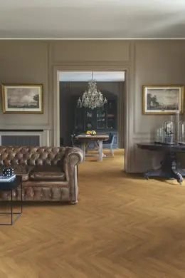 Ламінат Quick Step Impressive Patterns 4162 Дуб Шеврон Коричневий - Зображення 6