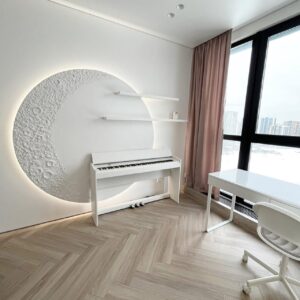 Вінілова підлога Falquon The Floor Herringbone P6001 Дуб Таскон