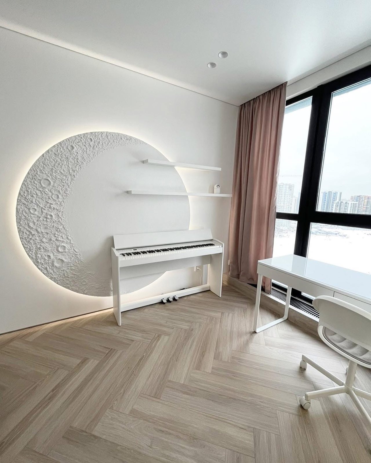 Вінілова підлога Falquon The Floor Herringbone P6001 Дуб Таскон