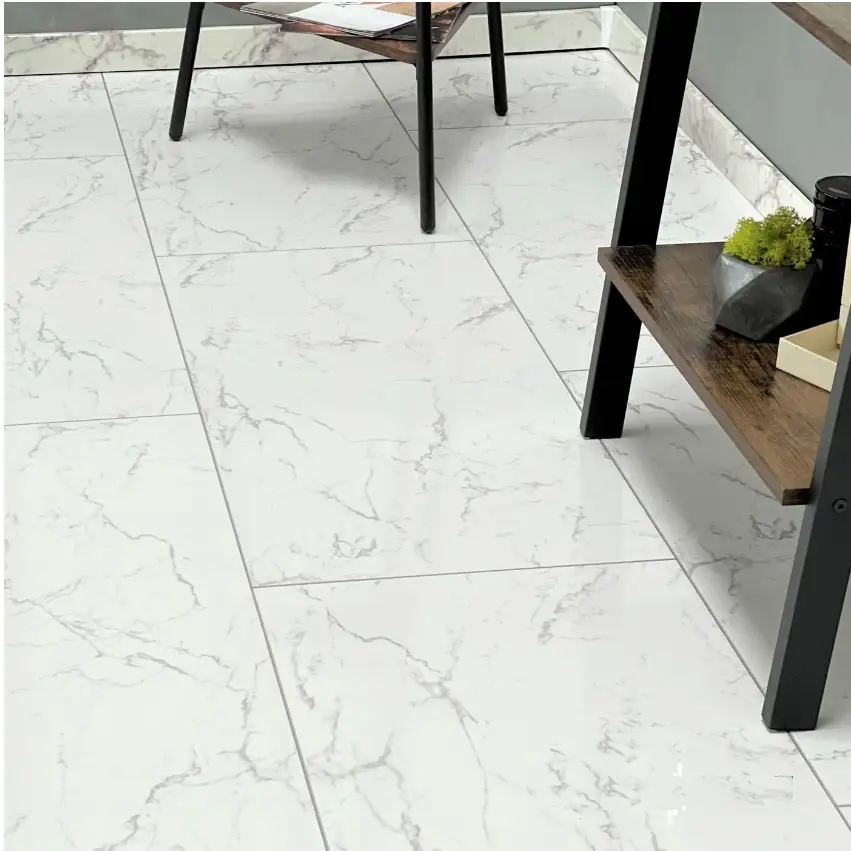Вінілова підлога Falquon The Floor Stone D2921 Carrara Marble - Зображення 2