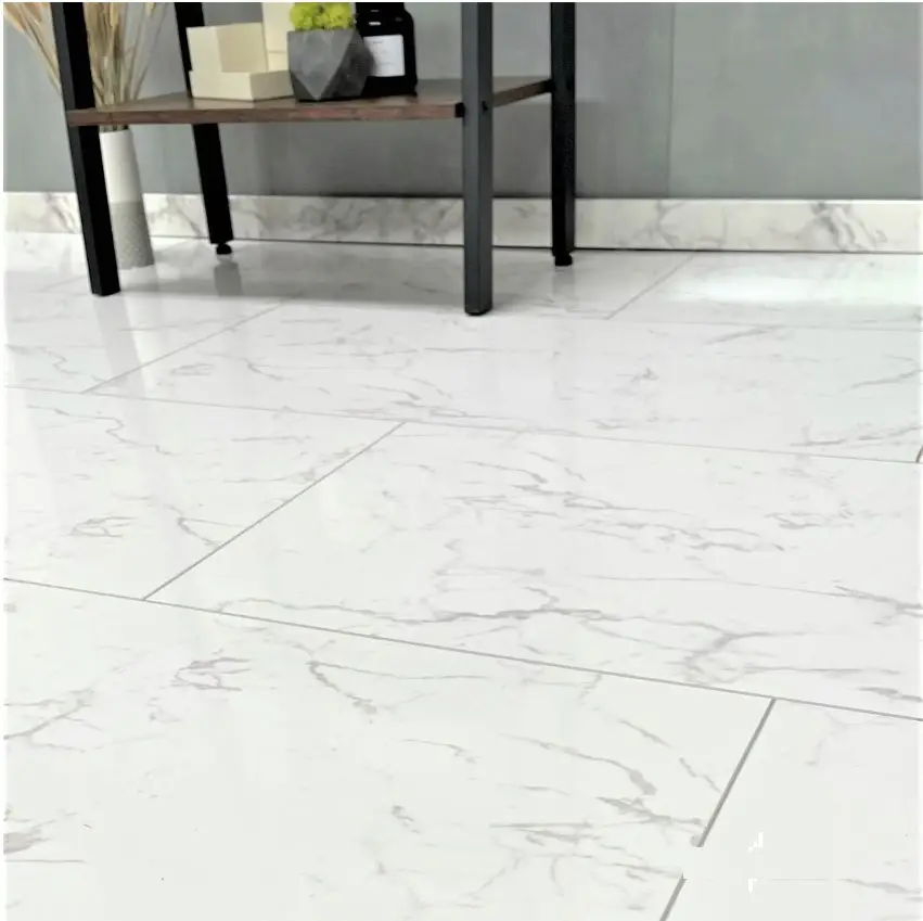 Вінілова підлога Falquon The Floor Stone D2921 Carrara Marble - Зображення 3