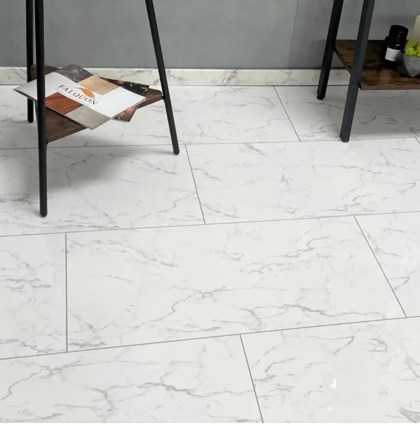 Вінілова підлога Falquon The Floor Stone D2921 Carrara Marble - Зображення 5