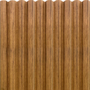 Реечная стеновая МДФ панель AGT LB2200 248 - Тик