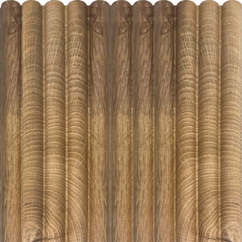 Реечная стеновая МДФ панель AGT LB2200 397 - Дуб натуральный