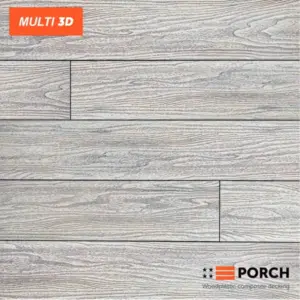Террасная доска Porch Multi 3D Cream