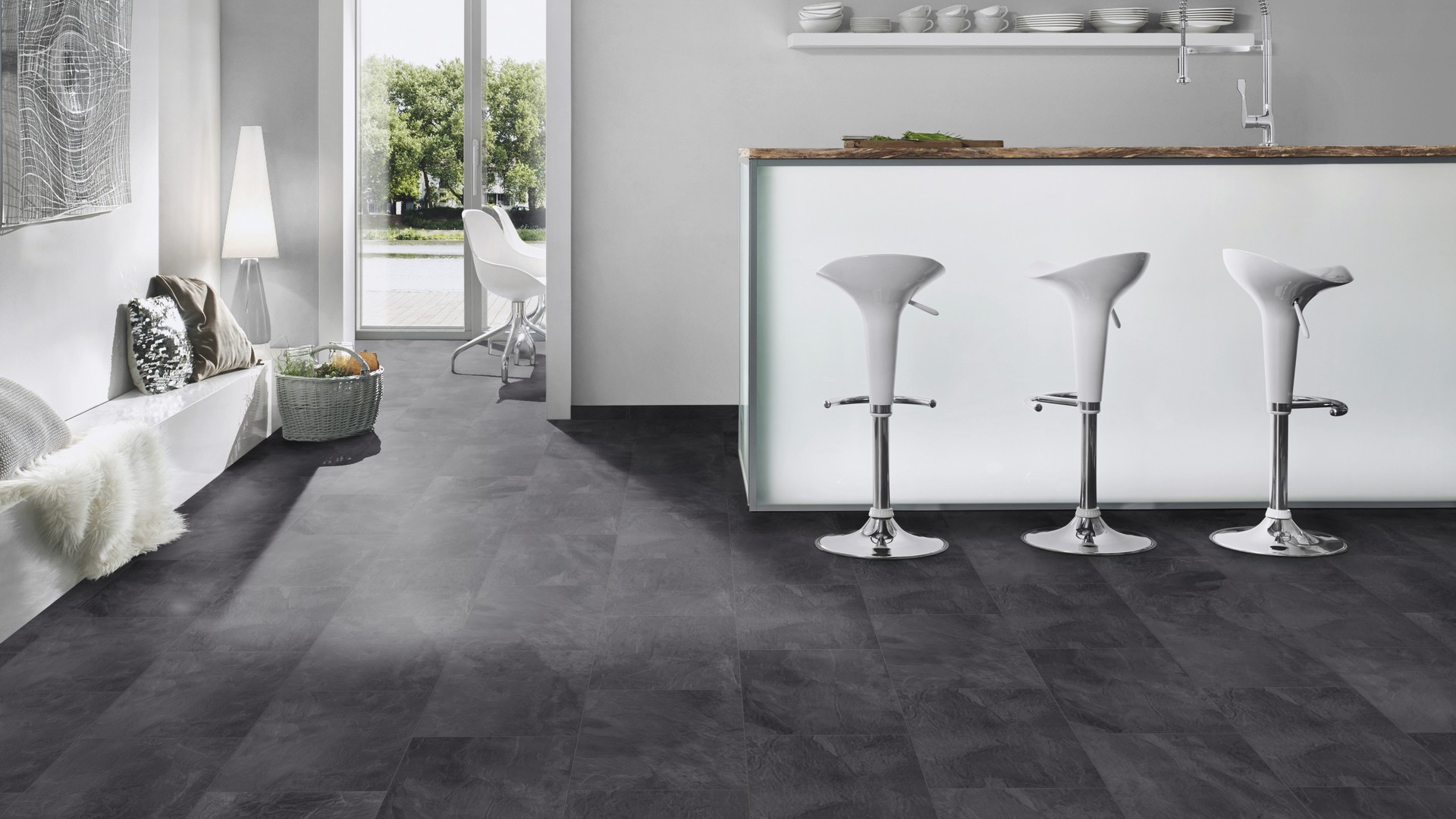 Ламінат Krono Original Impressions К389 Найтфол Слейт