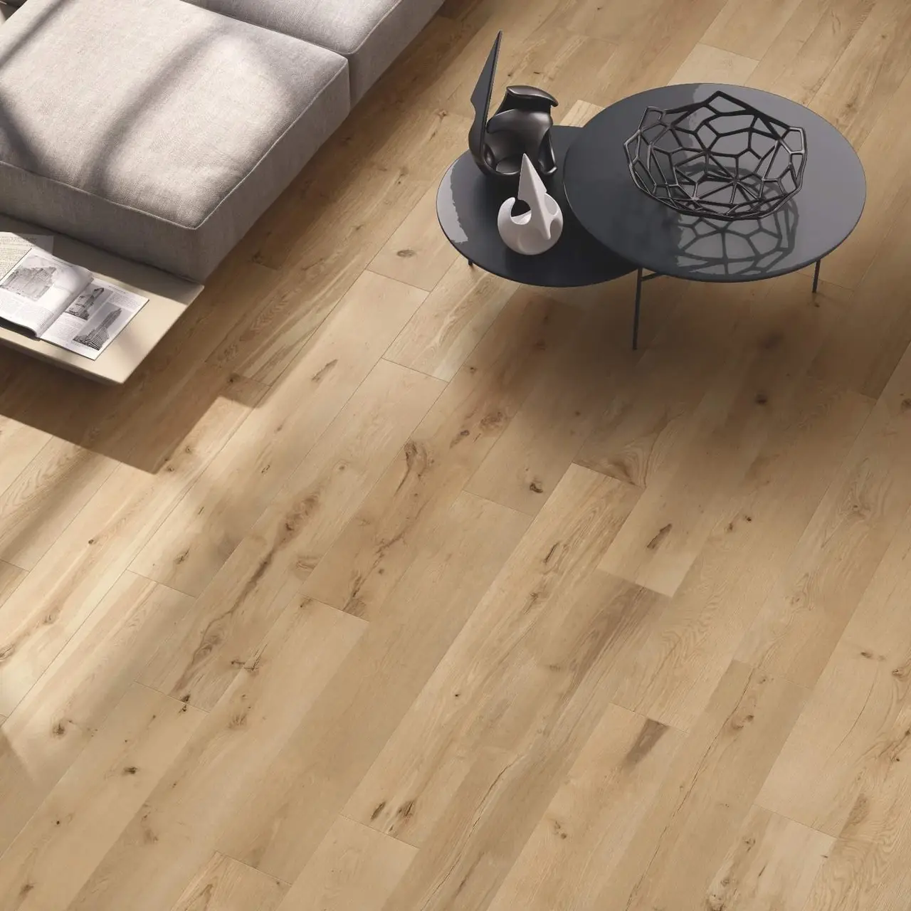 Вінілова підлога Tru Stone SPC Rigid Core Max 22 Дуб Небраска 19018-11 - Зображення 2