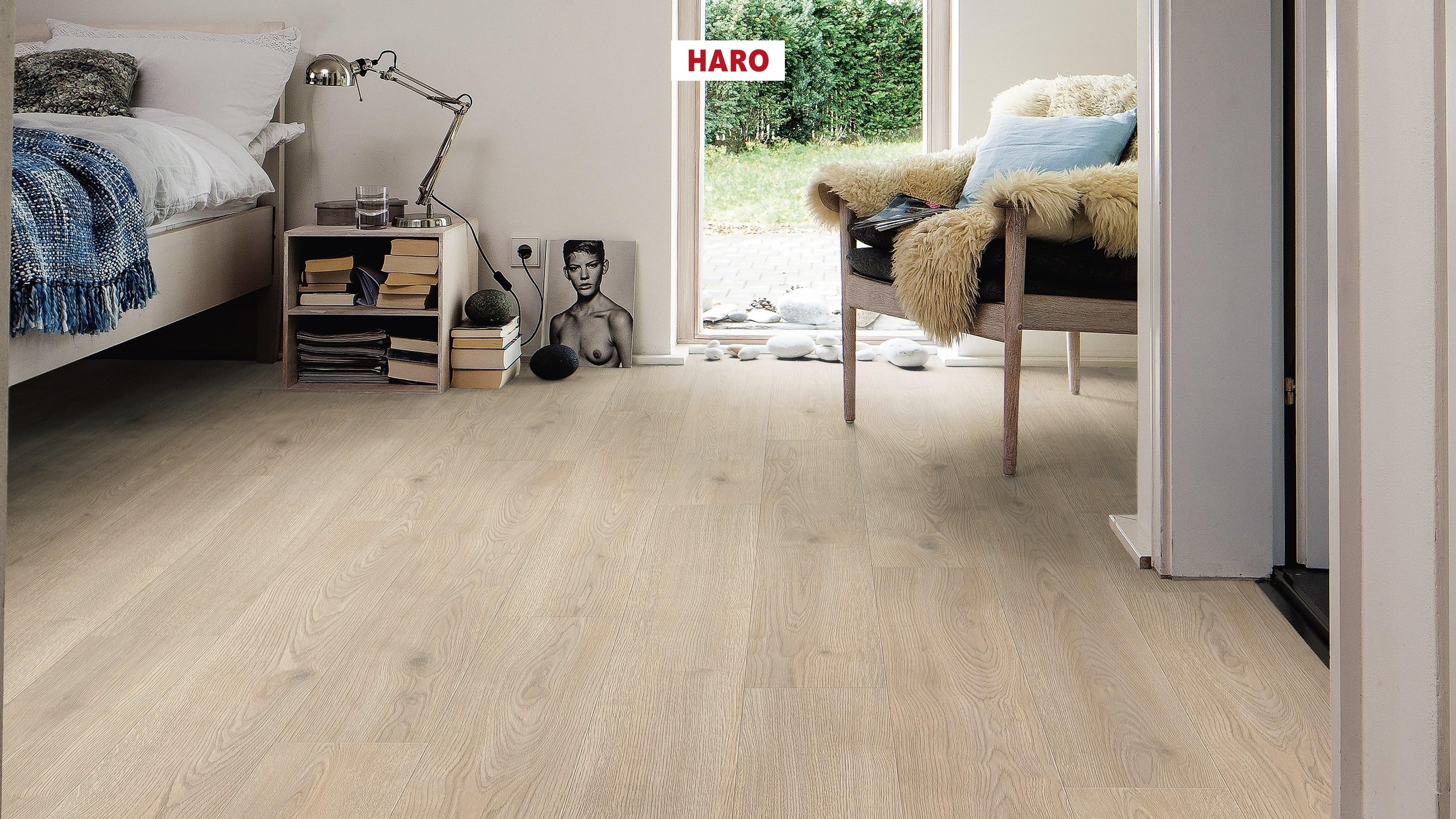 Ламинат Haro Tritty 100 Дуб Контура Каменный Серый 538696 - Image 4