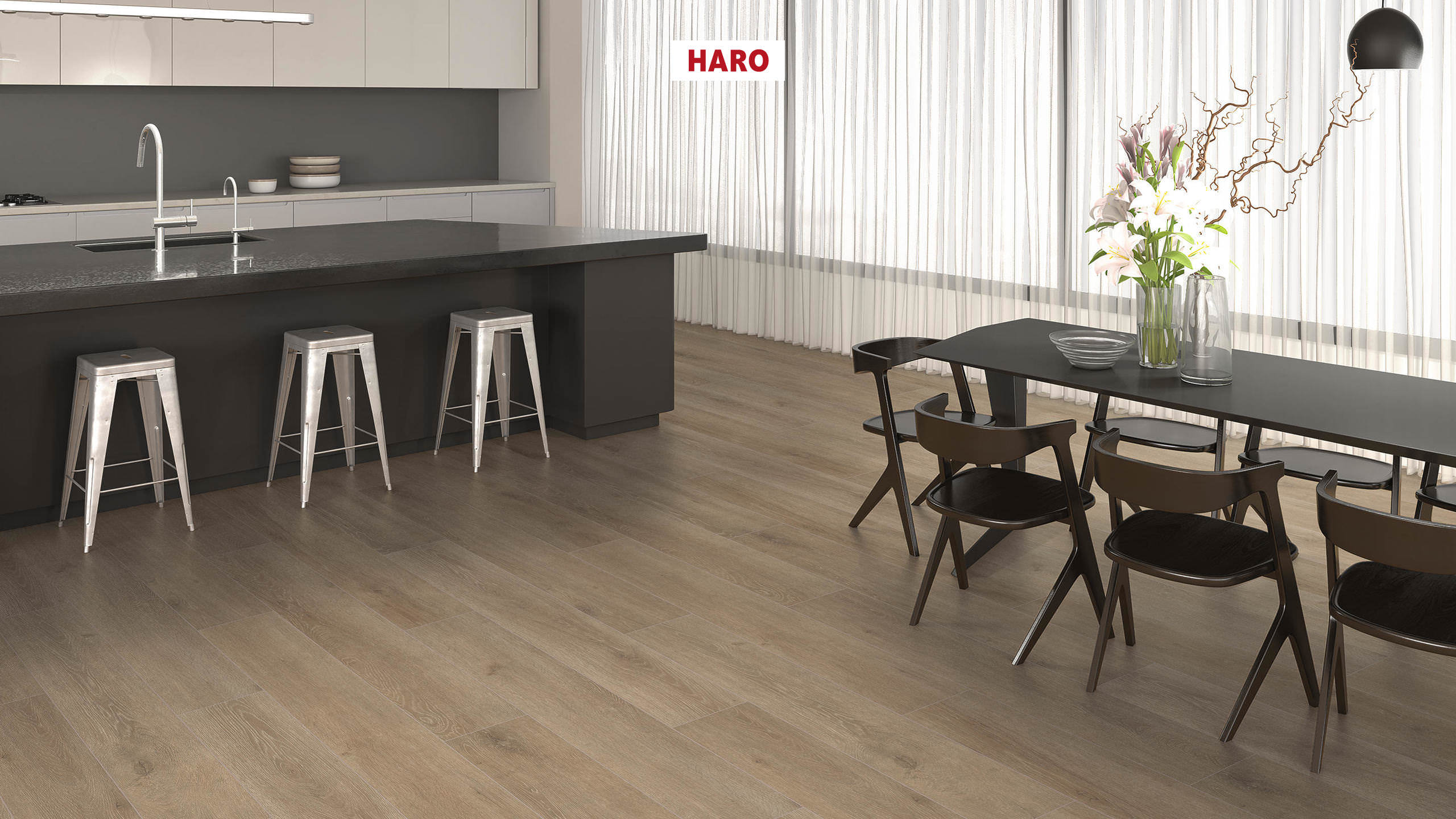 Ламінат Haro Tritty 200 Aqua 541560 Oak Veneto Crema - Зображення 2