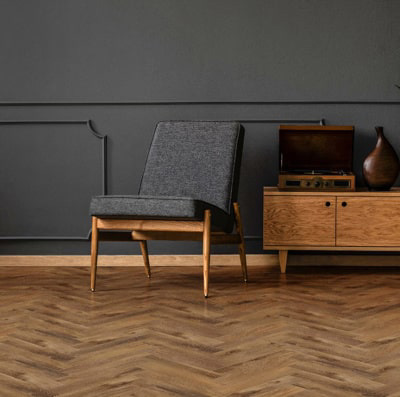 Вінілова SPC підлога HDM Vinyluxe Herringbone 0512 Oxford - Зображення 4