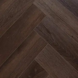 Вінілова підлога HDM Aqua Light Herringbone 86455-4 Дуб Портофіно