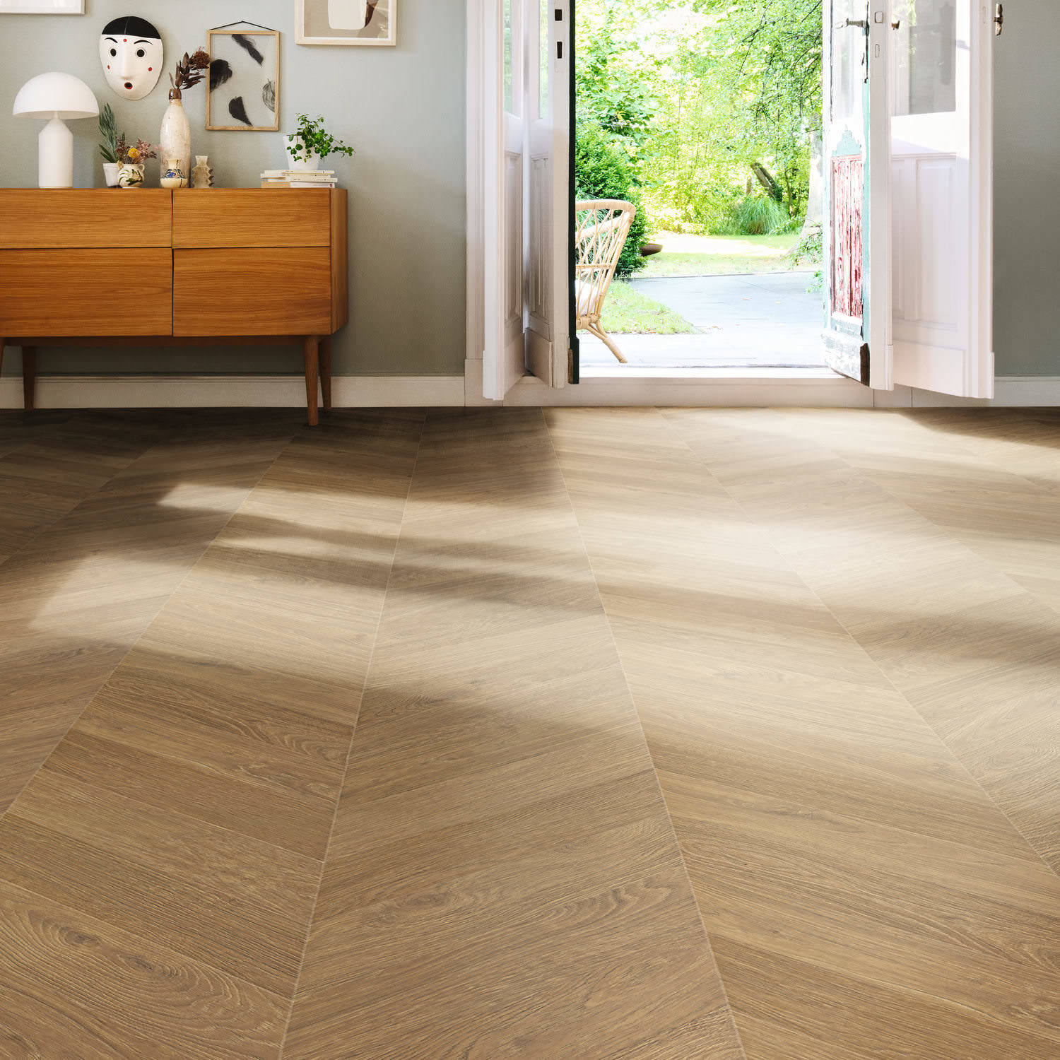 Ламинат Haro Tritty 200 Aqua 545180 Chevron Oak Nature