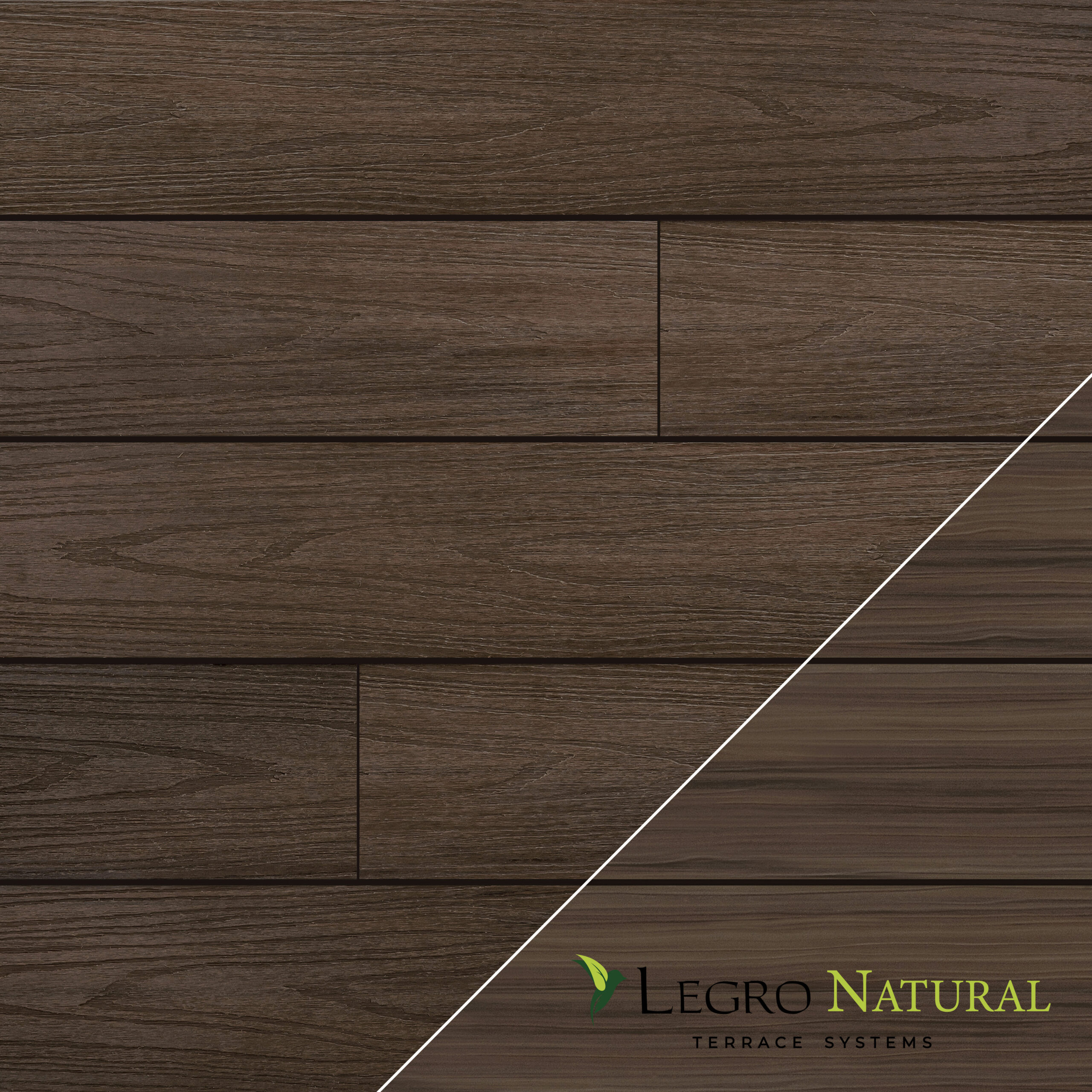 Терасная доска Legro Natural Walnut
