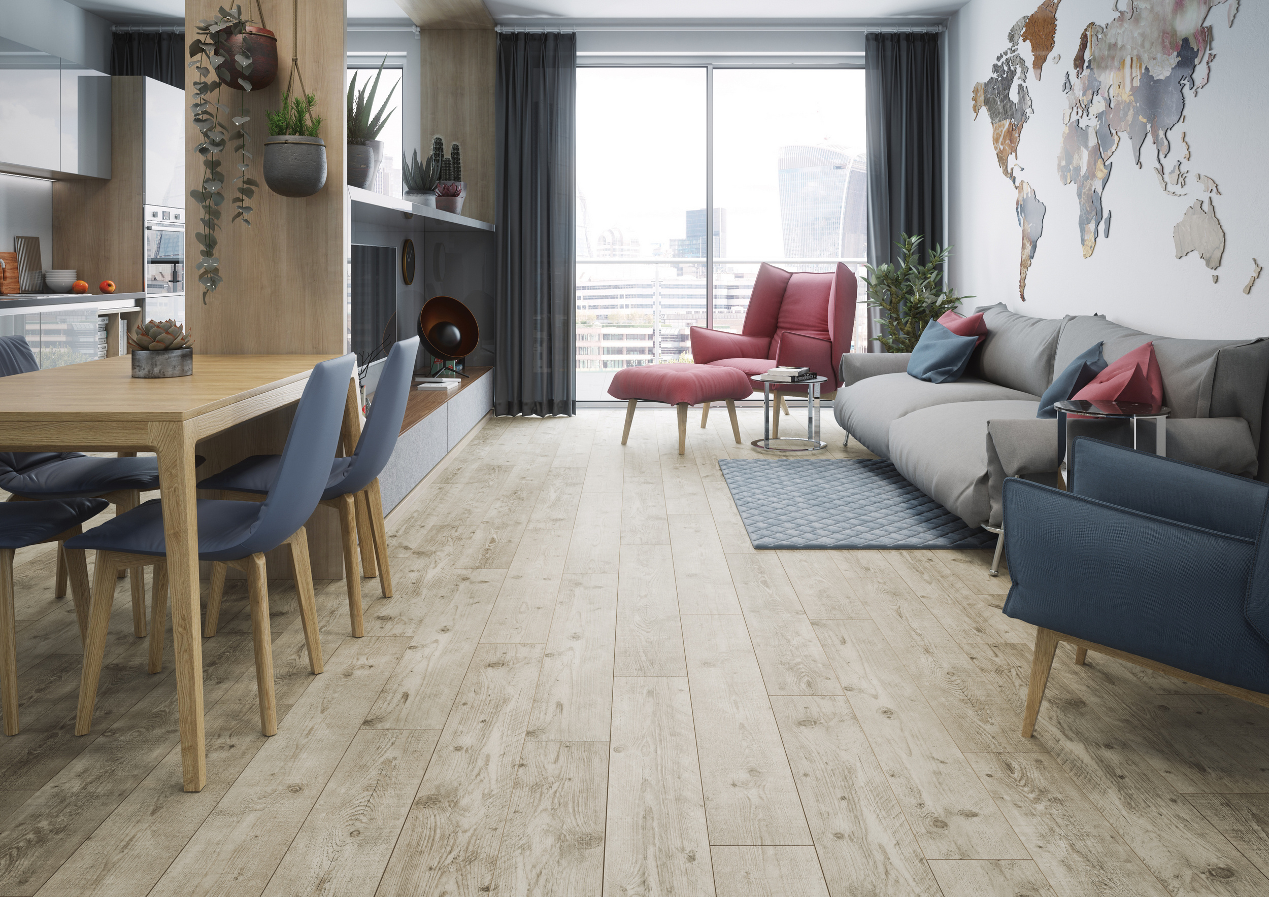 Ламінат Classen Pool 832-4 52574 Сосна світло-бежева - Зображення 7