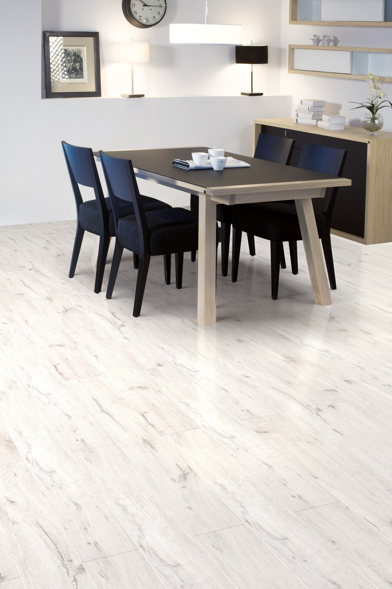 Ламінат Classen Galaxy 4V XL WR 55811 Дуб Білий - Зображення 7