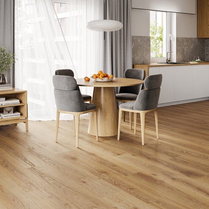 Виниловый пол Barlinek SPC LVT Next Step Large DLE+ Cinnamon Oak - Image 2