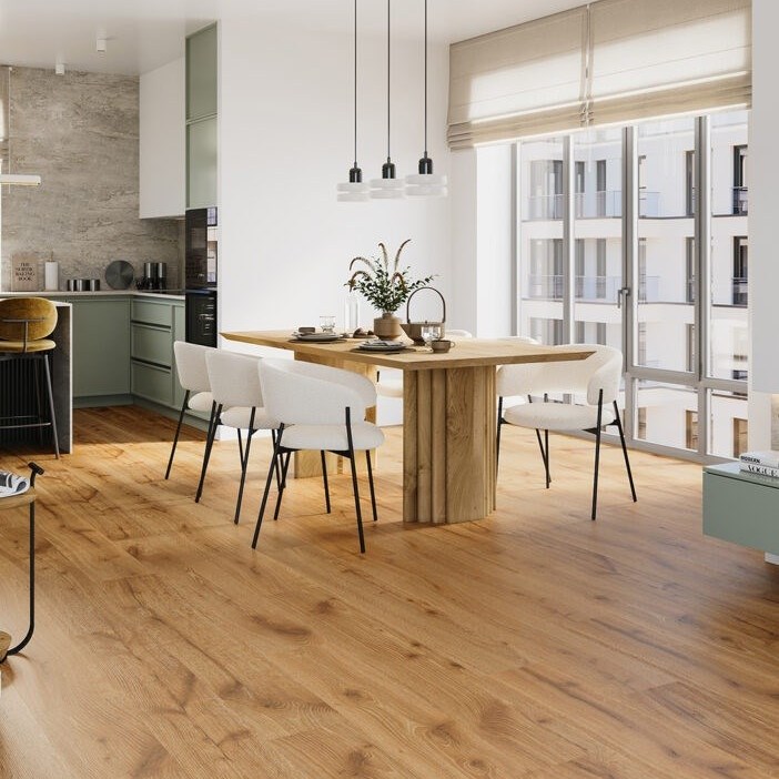 Виниловый пол Barlinek SPC LVT Next Step Large DLE+Pad Ginger Oak - Image 2