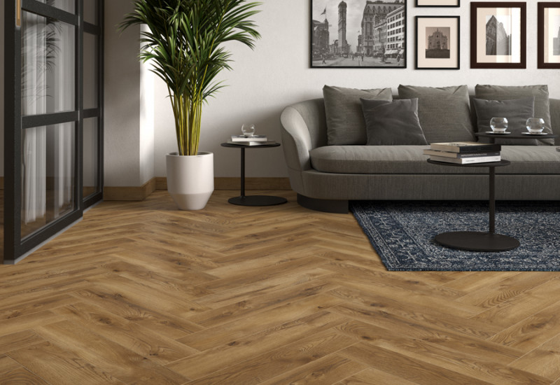 Ламинат Classen Ville 4V Herringbone 63270 Дуб Таррагона - Image 6