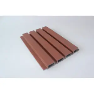 Фасадная реечная 3D панель цвет Мербау