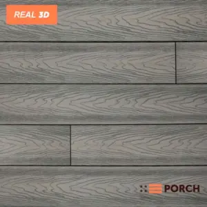 Террасная доска Porch Real 3D Серый