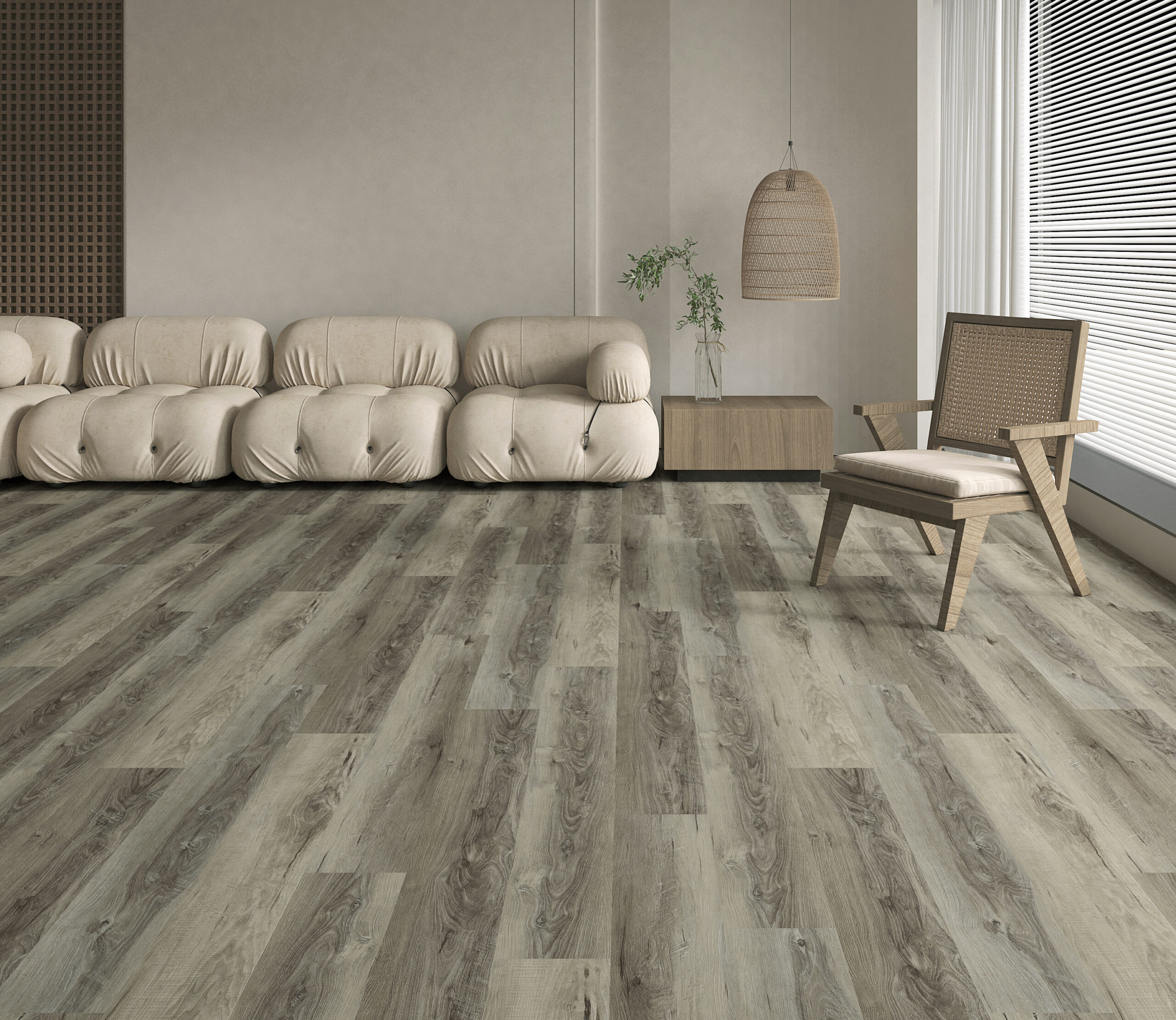 Вінілова підлога StoneX SPC Дуб Грім - Зображення 2